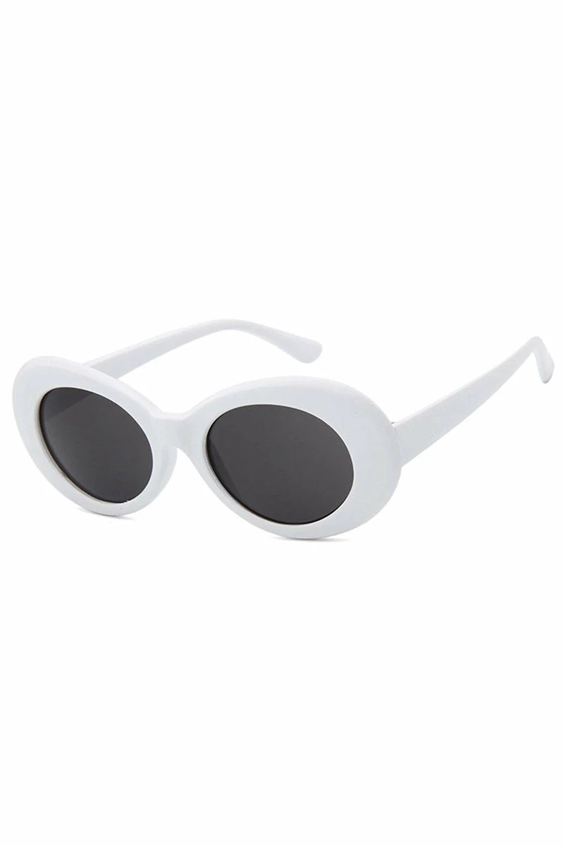 Catalyst Ghost White Oval Sunglasses 4 Catalyst Ghost White Oval Sunglasses - Image 2