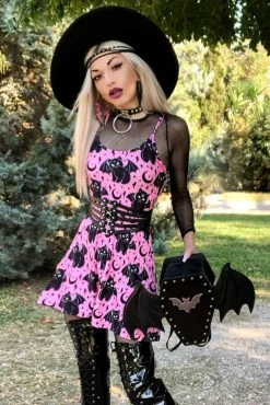 Comeco Inc Batwings Coffin Convertible Backpack -AKUMU INK shop Goth Cat Dress 21c9dbc1 ffe6 43d8 a4e6 f3e2797c7b51