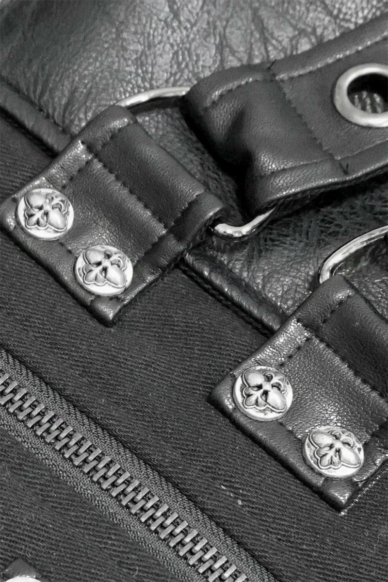 DEVIL FASHION General Death Military Goth Trench Coat 10 DEVIL FASHION General Death Military Goth Trench Coat - Image 8