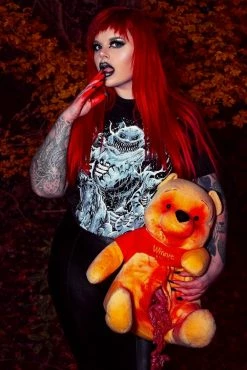 VampireFreaks Winnie The Pooh's Bloody Honey Tee [Multiple Styles Available]