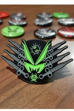 VampireFreaks Toxic Dosage Enamel Pin