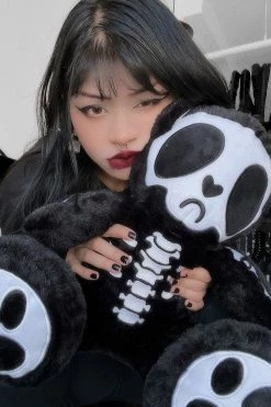 VampireFreaks Grumpy Bones Bear -AKUMU INK shop Goth Gift For Her