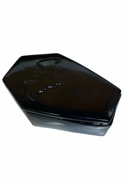 SOURPUSS Coffin Stash Box [BLACK] -AKUMU INK shop Goth Housewares 8b5af390 2b05 4da9 ab86 3064b25a026f
