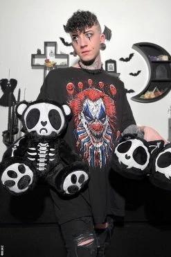 VampireFreaks Killer Clowncore Tee [Multiple Styles Available] -AKUMU INK shop Goth IT Clown Shirt