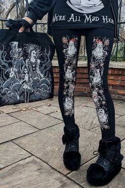 VampireFreaks Heavy Metal Snowmen Leggings