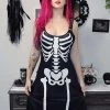 Too Fast Skeleton Magick Maxi Dress