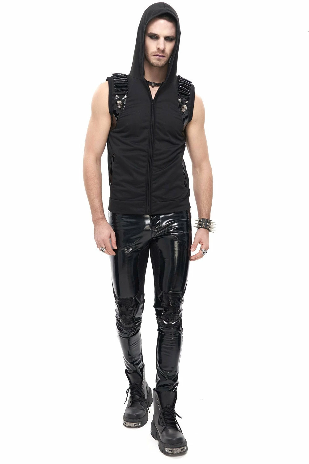 DEVIL FASHION Cyberpunk Corpse Battle Vest 4 DEVIL FASHION Cyberpunk Corpse Battle Vest - Image 2