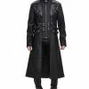 DEVIL FASHION General Death Military Goth Trench Coat 1 DEVIL FASHION General Death Military Goth Trench Coat -AKUMU INK shop Goth Trench Coat