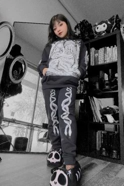 VampireFreaks Skelekitty Slippers -AKUMU INK shop Gothic Fashion 1 8589ec63 79b7 46f1 995f bf602b91b14f