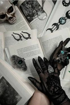 RESTYLE Horns Barette Hairclip -AKUMU INK shop Gothic Hair Accessory