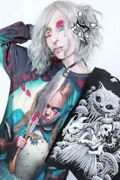 VampireFreaks Alice In Murderland Bag [Multiple Styles Available] -AKUMU INK shop Gothic Shopping Bag