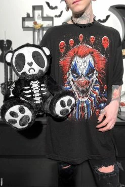 VampireFreaks Grumpy Bones Bear -AKUMU INK shop Gothic Teddy Bear Toy