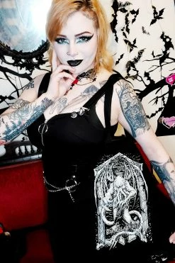 VampireFreaks Call Of Cthulhu Bag [Multiple Styles Available] -AKUMU INK shop Gothic Tentacle Bag