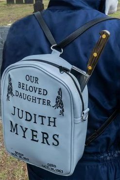TRICK OR TREAT STUDIOS Judith Myers Tombstone Bag -AKUMU INK shop Gravestone Bag