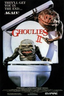TRICK OR TREAT STUDIOS Ghoulies II: Fish Ghoulie Movie Prop -AKUMU INK shop Gremlins Poster