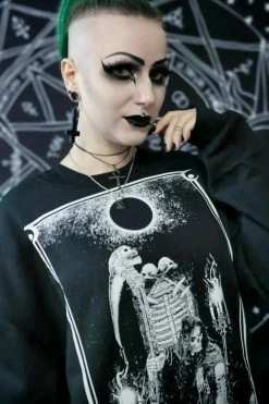 VampireFreaks Grim Reaper's Revenge Sweatshirt -AKUMU INK shop Grim Reaper Sweatshirt