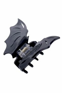 Kreepsville Bat Hair Claw Clip [BLACK]