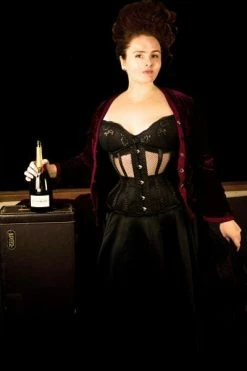 Gallery Serpentine Dark Desire Mesh Corset