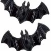 Kreepsville Lil Black Bats Hair Slides [Pair] -AKUMU INK shop HSPBB 1024x1024 2xcopy