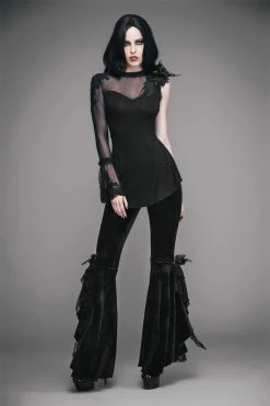 DEVIL FASHION Dead Romance Flared Pants -AKUMU INK shop HTB1XkfPRFXXXXbVaXXXq6xXFXXXCcopy