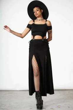 KILLSTAR Hurricane Crop Top