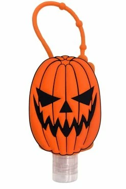 Kreepsville Trick Or Treat Pumpkin Hand Sanitizer Holder