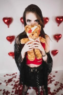 VampireFreaks Tormented Teddy Bear -AKUMU INK shop Harajuku Teddy Bear