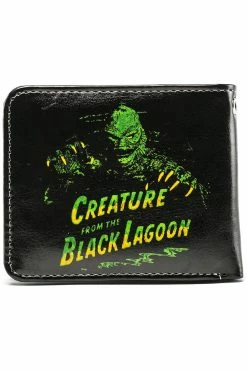 Rock Rebel Creature From The Black Lagoon Bifold Wallet -AKUMU INK shop Horror Gothic Bifold Wallet