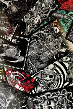 VampireFreaks VF Sticker Pack -AKUMU INK shop Horror Sticker Pack