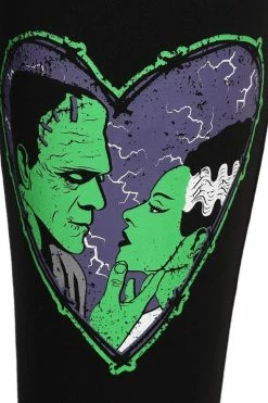 Banned Apparel Made For Each Other Leggings -AKUMU INK shop Horror leggings
