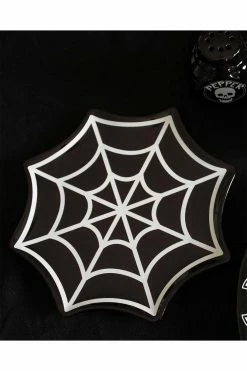 SOURPUSS Spiderweb Dessert Plate -AKUMU INK shop IMG 0137web 2000x eb24fa77 0c81 45fa a434 af517e6686ef
