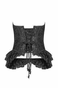 PUNK RAVE Broken Ballet Gothic Corset -AKUMU INK shop IMG 4044