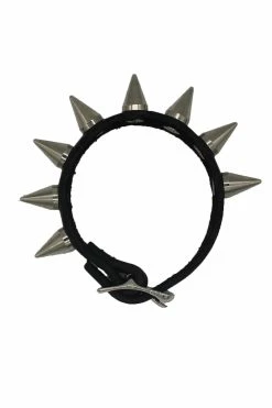 Funk Plus Stay Away Spiked Bracelet -AKUMU INK shop IMG 4847