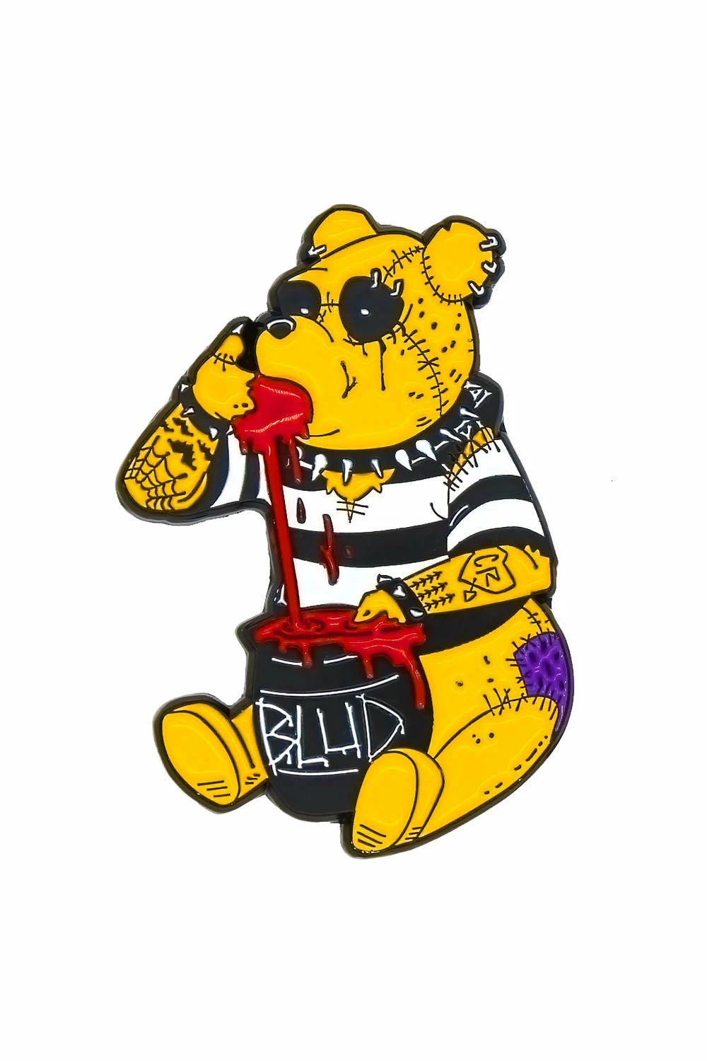 VampireFreaks Winnie The Pooh's Bloody Honey Enamel Pin 3 VampireFreaks Winnie The Pooh's Bloody Honey Enamel Pin