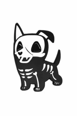 VampireFreaks Barky Bones Enamel Pin