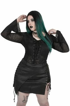 PUNK RAVE Snake Summoner Hooded Top -AKUMU INK shop IMG 9424