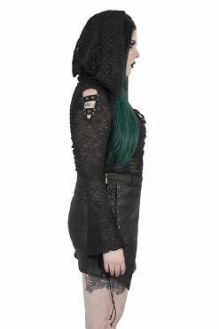 PUNK RAVE Snake Summoner Hooded Top -AKUMU INK shop IMG 9427