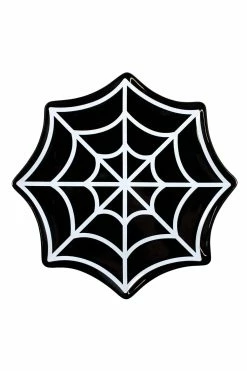 SOURPUSS Spiderweb Dessert Plate