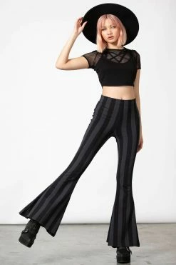 KILLSTAR Inferno Room Flares [Grey Stripe]