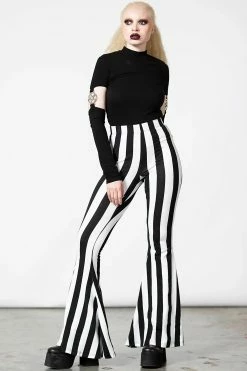 KILLSTAR Inferno Room Flares [WHITE STRIPE]