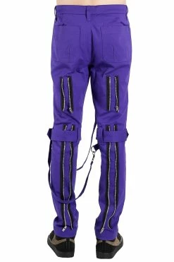 TRIPP NYC Tripp Bondage Pants [Purple] -AKUMU INK shop IS267M PURP B