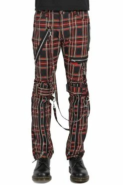 Tripp NYC Bondage Pants [Black Plaid]