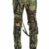 TRIPP NYC Tripp Bondage Pants [Green CAMO] -AKUMU INK shop IS267MP CAMO F