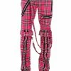 TRIPP NYC Tripp Bondage Pants [Pink Plaid] -AKUMU INK shop IS267MP PINKPLD F 1090x 4084708e 8a86 4f3e afa2 f033de435fa7