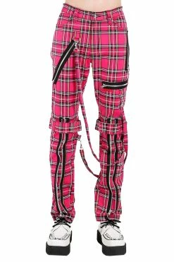 TRIPP NYC Tripp Bondage Pants [Pink Plaid]