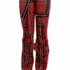 TRIPP NYC Tripp Ladies Bondage Pants [Red Plaid] -AKUMU INK shop IS267P REDPLD F
