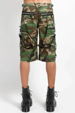 Tripp NYC Punk Shorts [Green Camo] -AKUMU INK shop IS3095P GREENCAMO B GUY 1000x 92a11212 9ccd 4619 aa9a f0e649f49a58