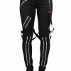 Tripp NYC Rage Bondage Pants -AKUMU INK shop IS4419 BLK F