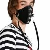 TRIPP NYC Tripp Skull Studs Face Mask [Black] -AKUMU INK shop IS5029 BLK S 2