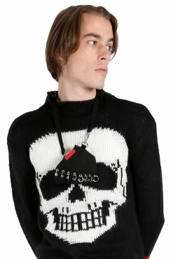 Tripp NYC Piercing Face Mask [Black] -AKUMU INK shop IS5030 BLK HANG